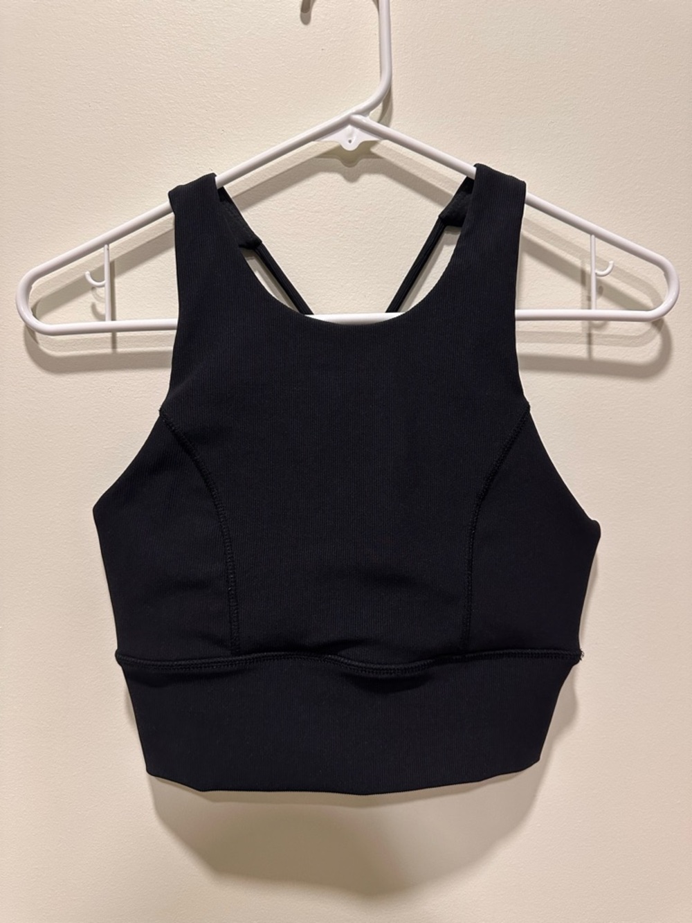 Kyodan Black High-Neck Cropped Tank Sports Top